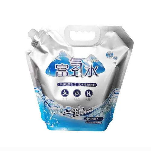 5L Aluminum Foil Spout Pouch for Hydrogen-Rich Water