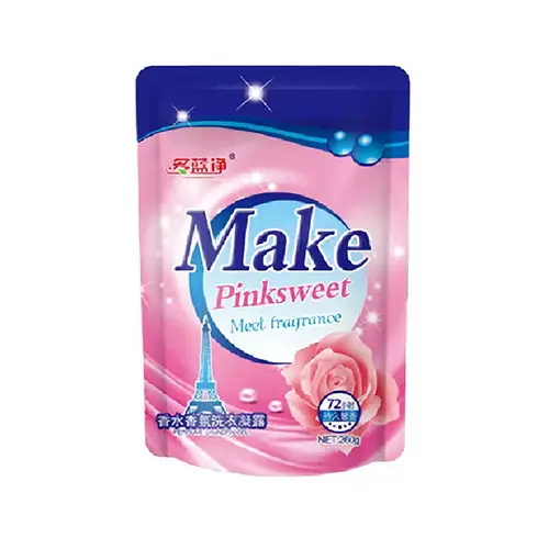 Custom Printed Stand-Up Liquid Pouches for Laundry & Household Care