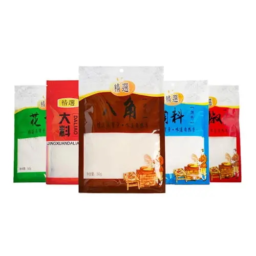 Custom Printed Spice & Seasoning Stand-Up Pouches